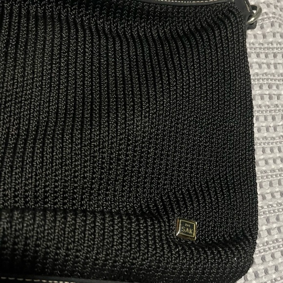 The Sak, hand crochet black hand bag - Picture 4 of 6